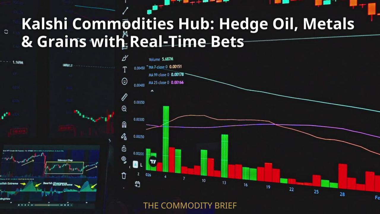 Kalshi Commodities Hub: Hedge Oil, Metals & Grains with Real-Time Bets