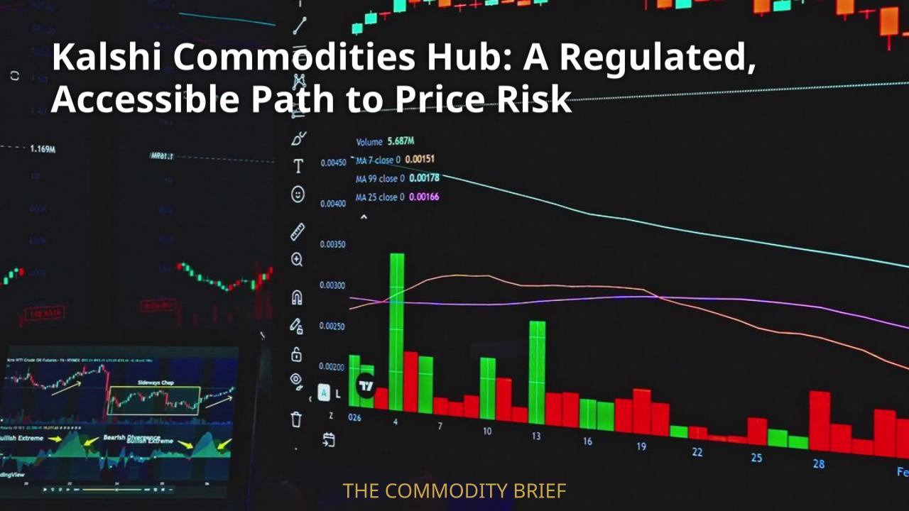 Kalshi Commodities Hub: A Regulated, Accessible Path to Price Risk