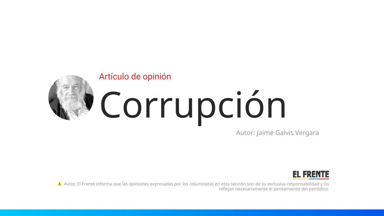 Corrupción imagen de la publicación