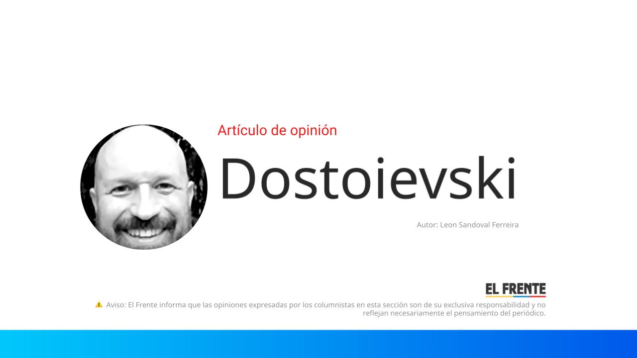 Dostoievski imagen de la publicación