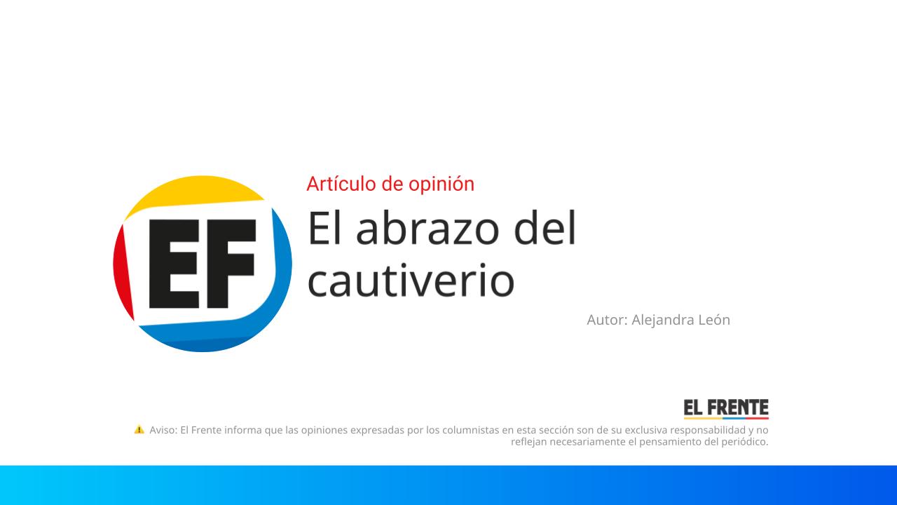 El abrazo del cautiverio imagen de la publicación