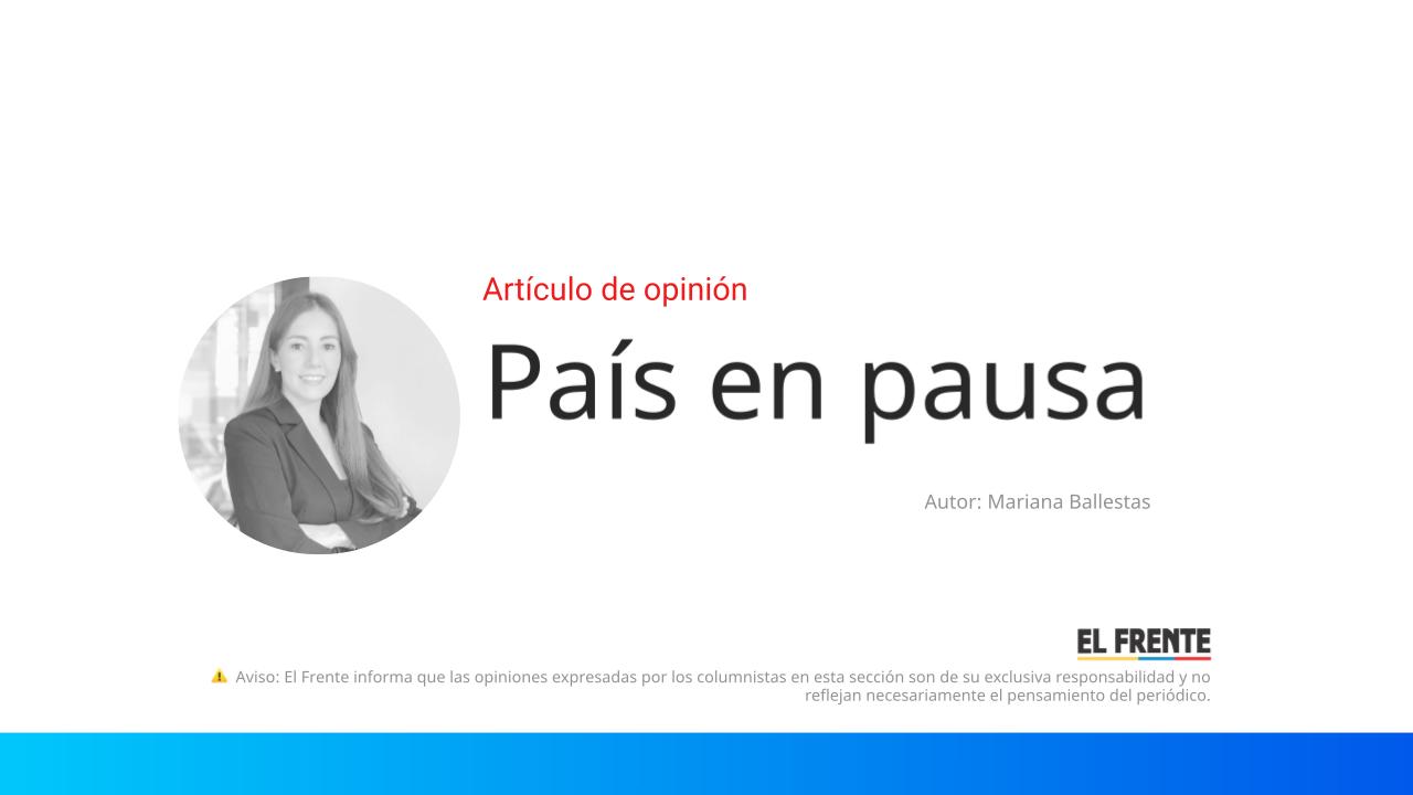 País en pausa imagen de la publicación