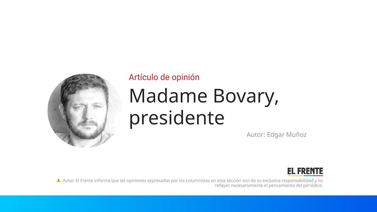 Madame Bovary, presidente imagen de la publicación