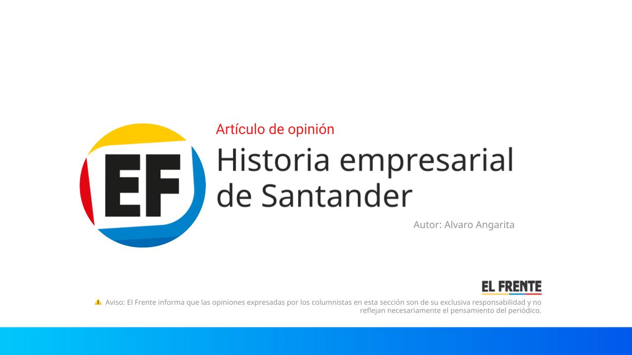Historia empresarial de Santander imagen de la publicación