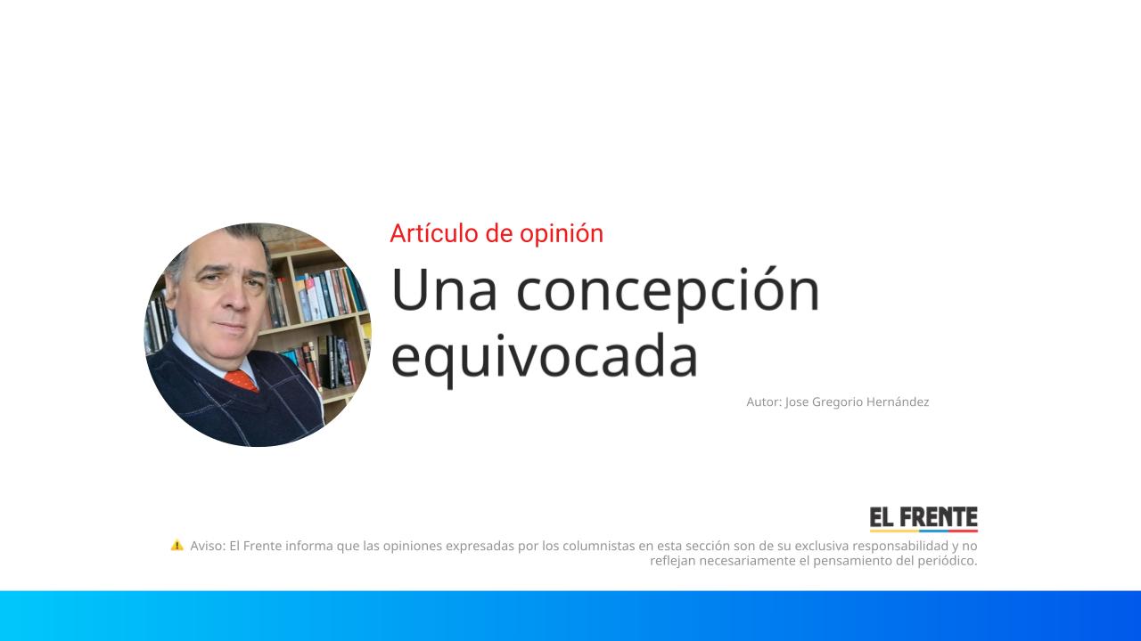 Una concepción equivocada imagen de la publicación