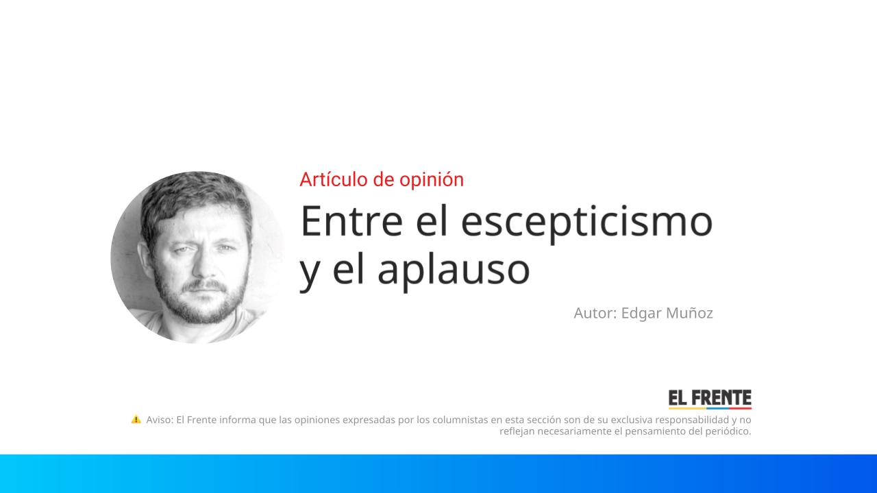 Entre el escepticismo y el aplauso imagen de la publicación