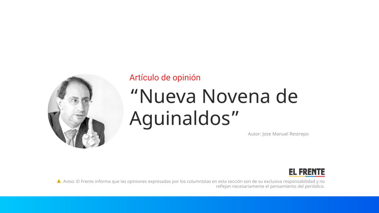 “Nueva Novena de Aguinaldos” imagen de la publicación