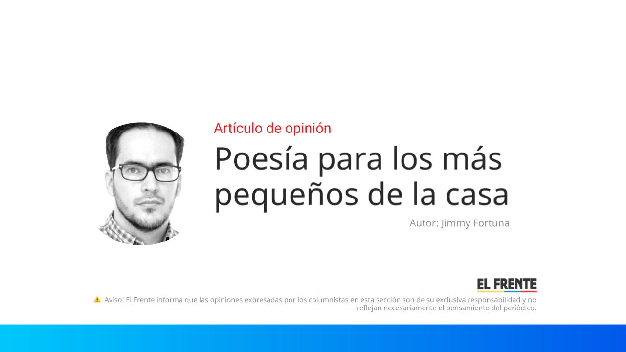 Poesía para los más pequeños de la casa imagen de la publicación