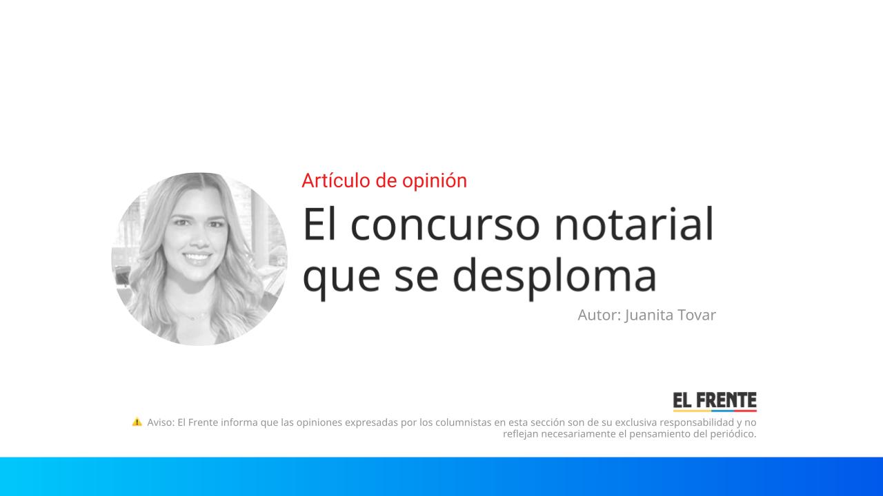 El concurso notarial que se desploma imagen de la publicación