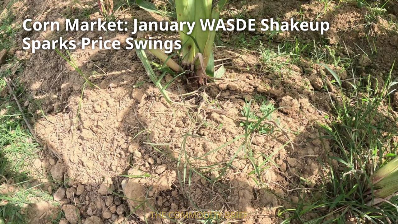 Corn Market: January WASDE Shakeup Sparks Price Swings