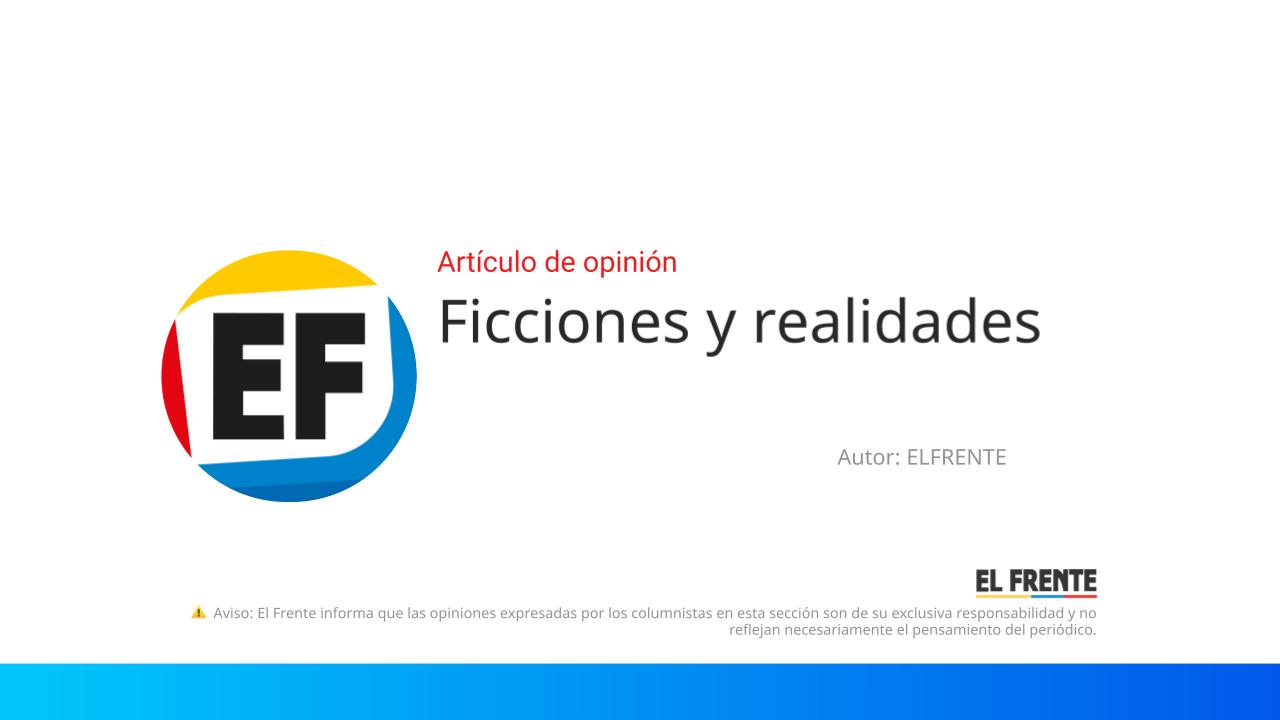 Ficciones y realidades imagen de la publicación