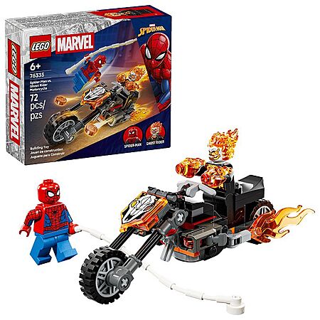LEGO Building Sets: 30% Off: LEGO Marvel Spider-Man vs. Ghost Rider Set