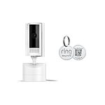 [Prime] $34.99* | Ring Pan-Tilt Indoor Cam w/ Ring Pet Tag (White) at Amazon