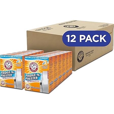 [SnS, AC] $8.67* | 12-Pk 14-Oz Arm & Hammer Baking Soda Fridge-n-Freezer Odor Absorber at Amazon