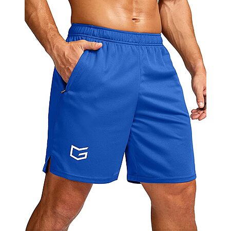 G Gradual Men's Quick Dry Athletic Shorts w/ 2-Zipper Pockets (various) $12.90 + Free Shipping w/ Prime or on $35+