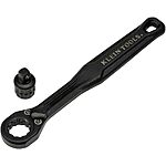 Klein Tools KNECT (S) Pass Through Ratchet and 1/4-Inch Drive Socket Adapter Set $17.98