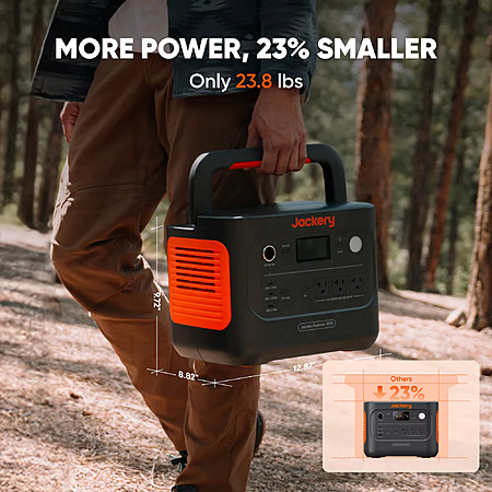 Jackery Explorer 1000 v2 1069Wh 1500W LiFePO4 Portable Power Station