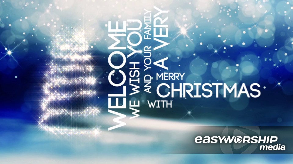 Download Christmas Welcome By Worship Media Pro Easyworship Media PSD Mockup Templates