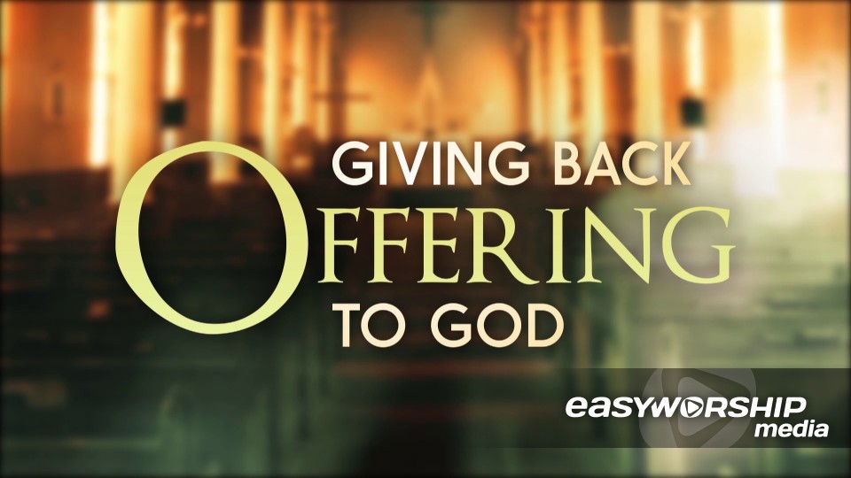 Give offering