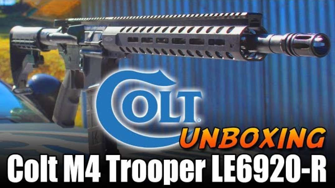 8:56 Colt Trooper M4Colt LE6920-R AR15 -Unboxing and initial thoughts HD