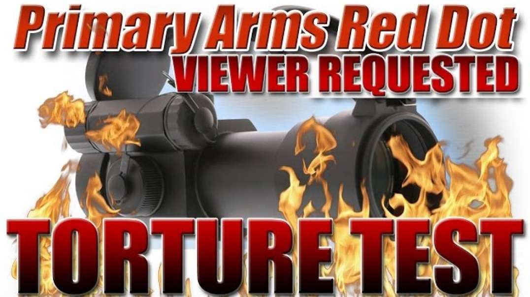 TORTURE TEST: Primary Arms Red Dot