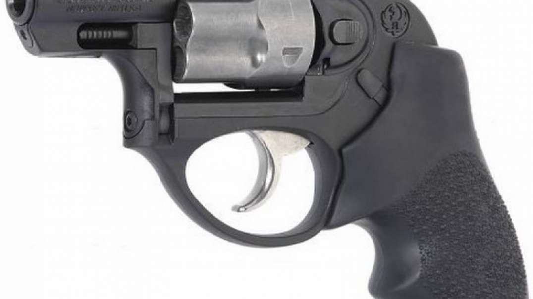 A lefty view of a revolver. The Ruger LCR