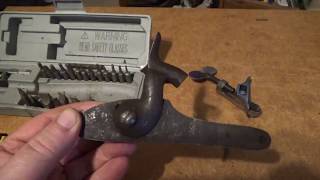 Disassembly, cleaning and reassembly of an original P1853 Enfield lock.