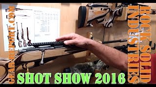 Rock Solid Industries Mosin Nagant and K31 Products - Shot Show 2016