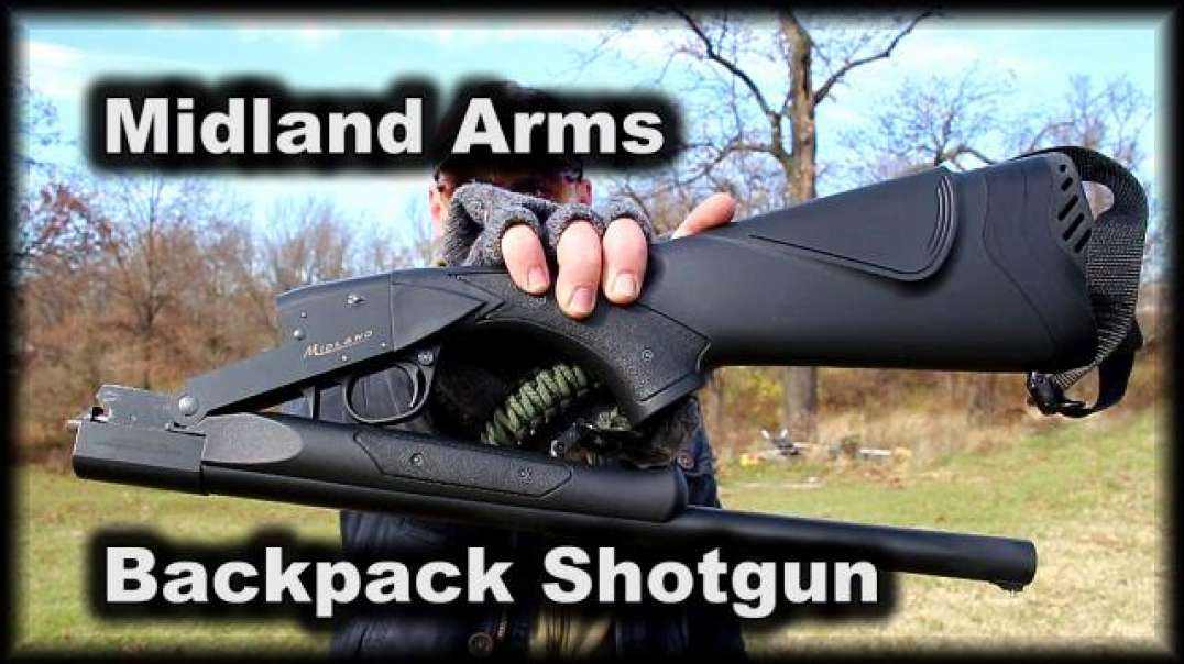 Best budget single shot, Midland Arms Backpack Shotgun