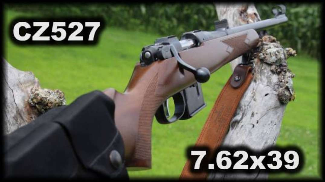 CZ527 7.62x39 shooting