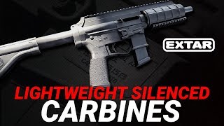 Lightweight 10mm and 45ACP Carbines Silenced