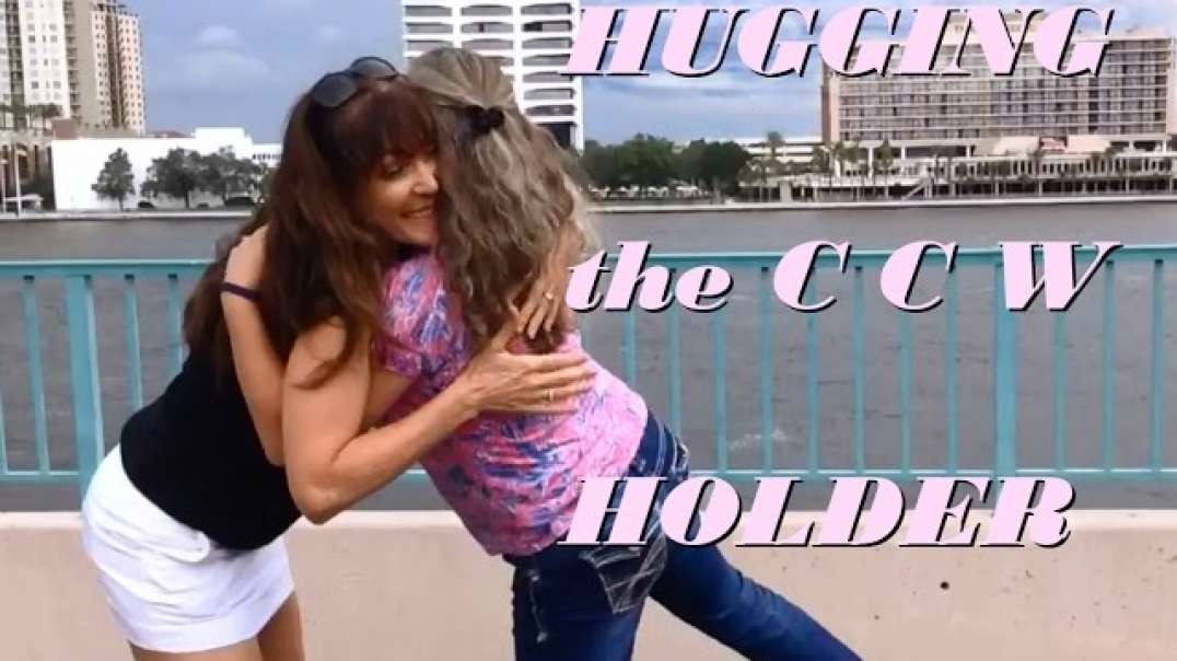 Hugging tips if you're packing heat