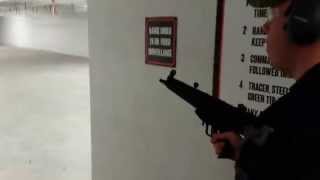 MP5 Full-auto fire