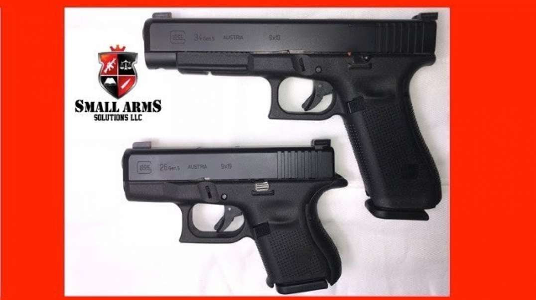 New for 2018 - Glock Gen 5 G26 and G34