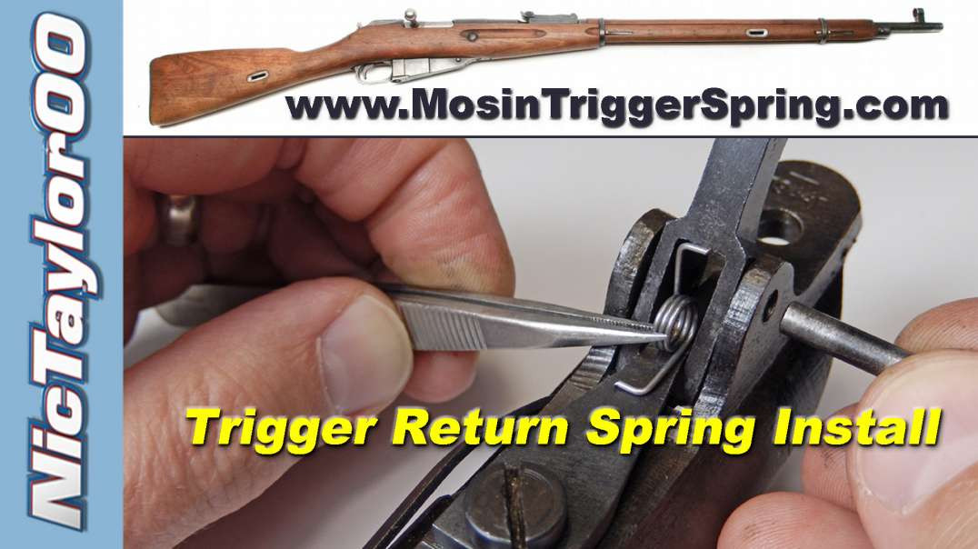 Mosin Nagant Trigger Return Spring Installation -  Simple Upgrade