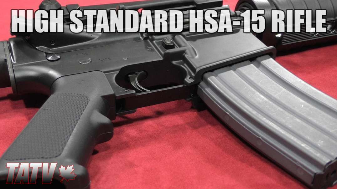High Standard HSA-15 Rifle