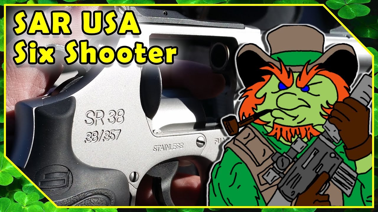 SR-38 Revolver In 357 Magnum By SAR - Shot Show 2018 Industry Day At The Range