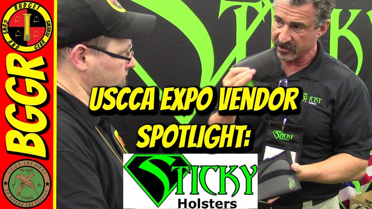 At the 2018 USCCA Expo With Sticky Holsters