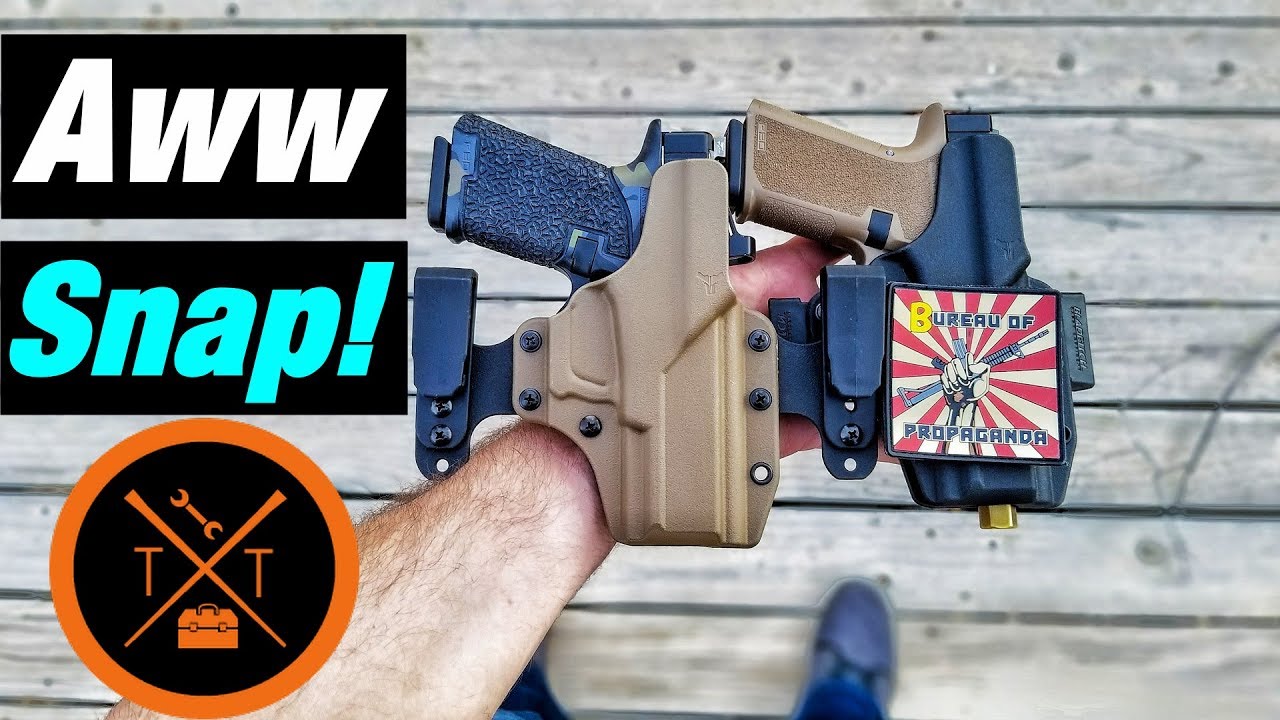 CRAZY Afforable Polymer80 Holster?! // IWB and OWB? ...(w/ Links & Codes)