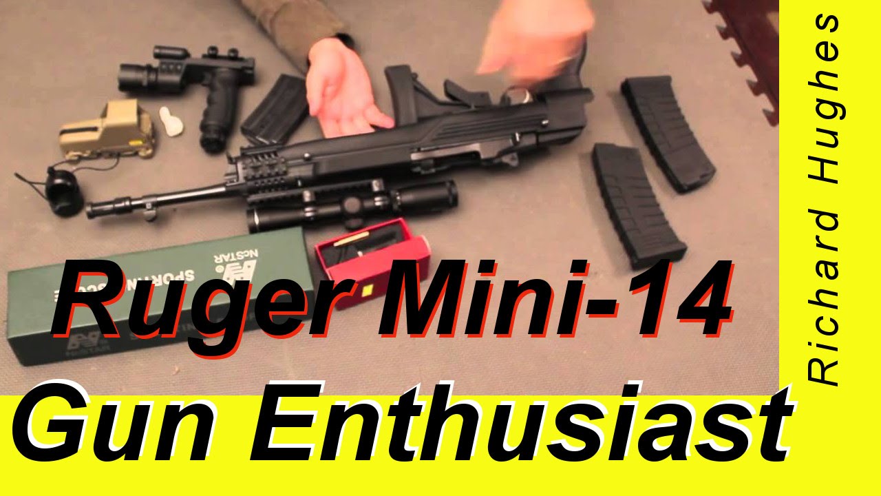 Review of Ruger Mini-14 with ATI Stock & accessories