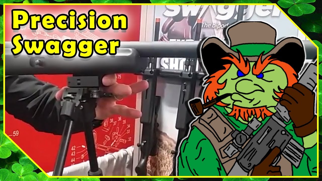 Swagger Bipod Shot Show 2018 - The NEW Precision Series Swagger Bipod  Booth & Range Demo