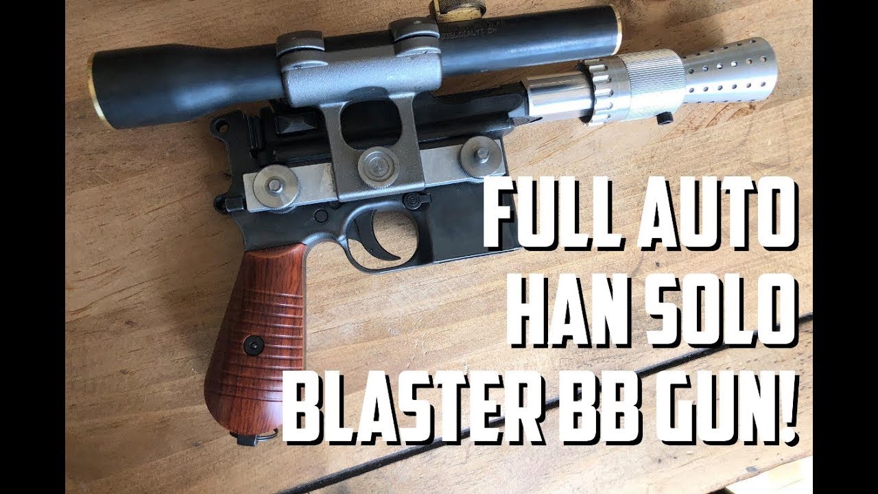 Star Wars Han Solo DL-44 Blaster - Airgun / BB Gun Replica Conversion Project