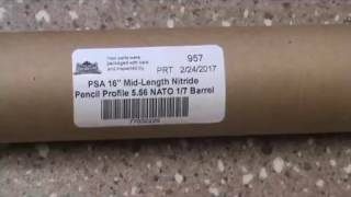 Palmetto State Armory,16in pencil profile mid-length gas system barrel
