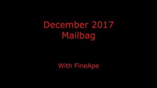 Mailbag December 2017