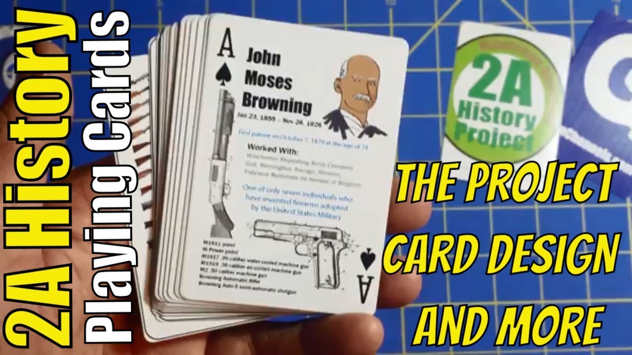 2A History Playing Cards - The Project, Card Design and More