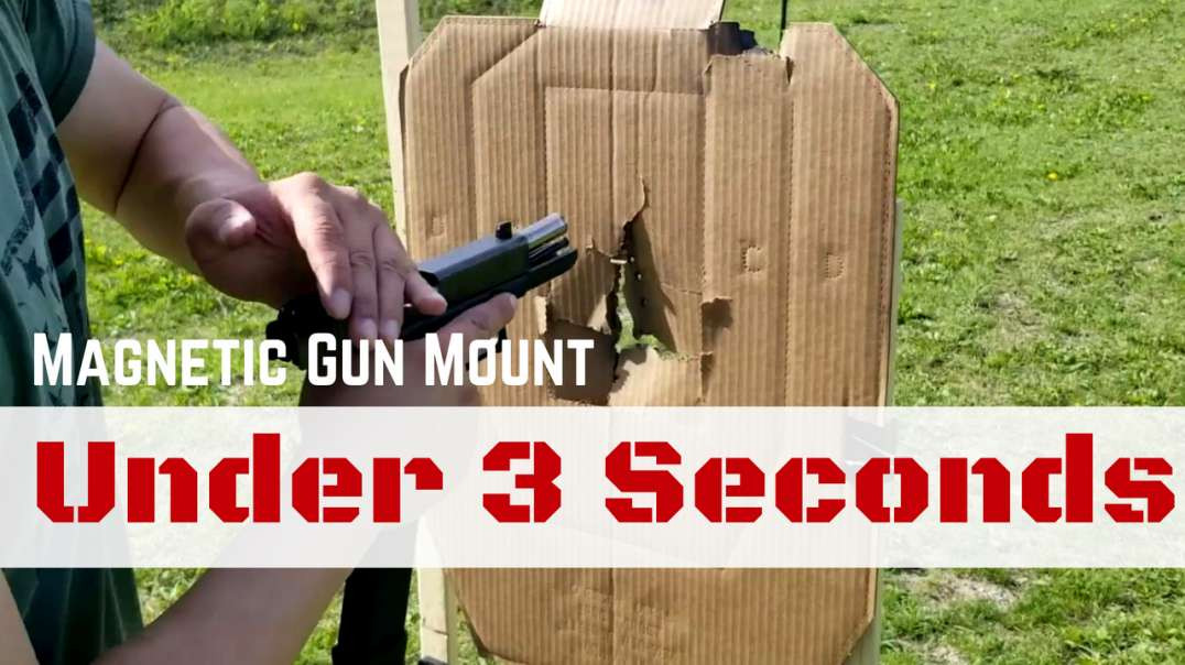 Hot Selling Magnetic Gun Holster- Access Your Gun Fast When You're Not Carrying