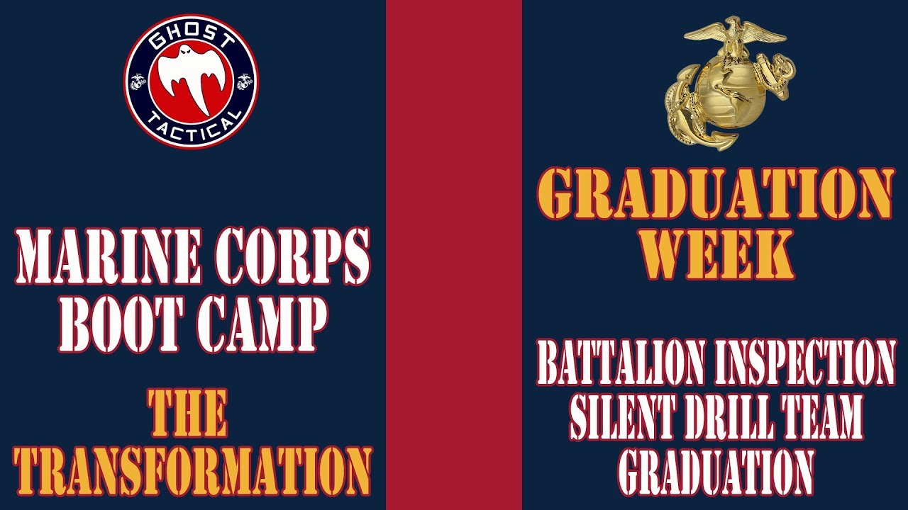 Marine Corps Boot Camp: Battalion Inspection , Silent Drill Team, and Graduation Ceremony