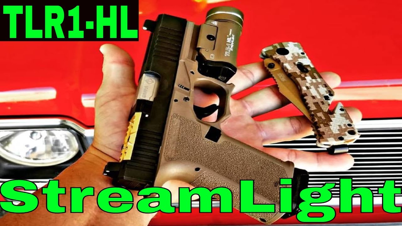 StreamLight TLR-1 HL pistol Light. 800 Lumens