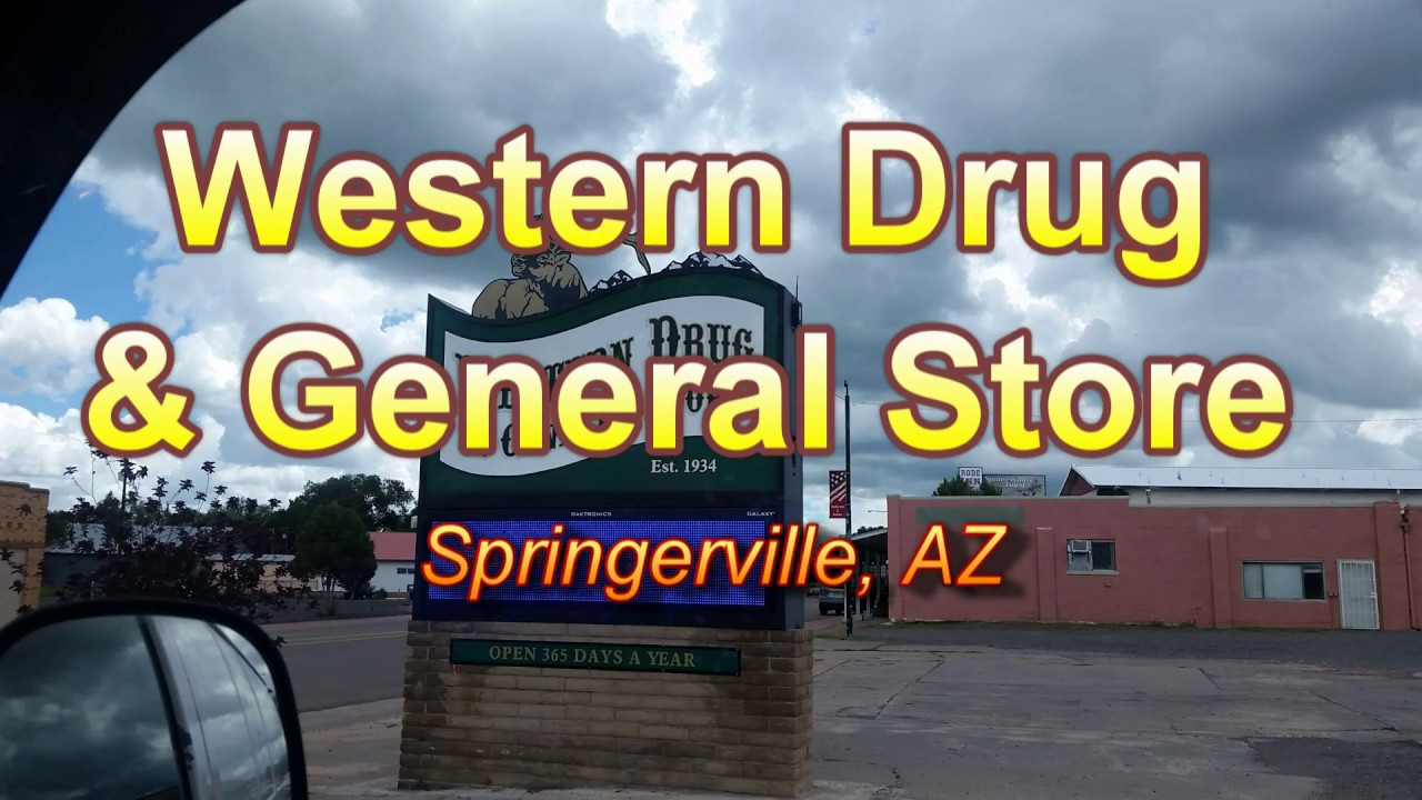 Western Drug & General Store in Springerville, AZ