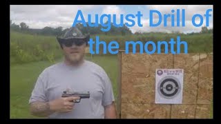 Smith and Wesson SD9VE Range day Ghost Tactical August Drill of the month.